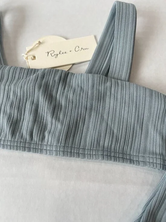 Girl - 2-3Y - NWT Rylee + Cru Brently Blue Bikini - Picture 5 of 5